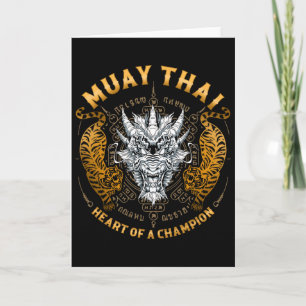 Hart Van Een Kampioen - Kickboksen En Muay Thai Dr Kaart