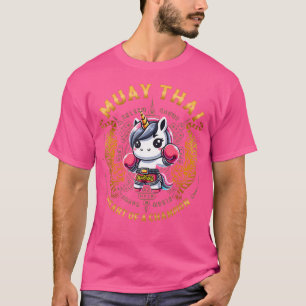 Hart van een kampioen kickboksen en Muay Thai Scha T-shirt