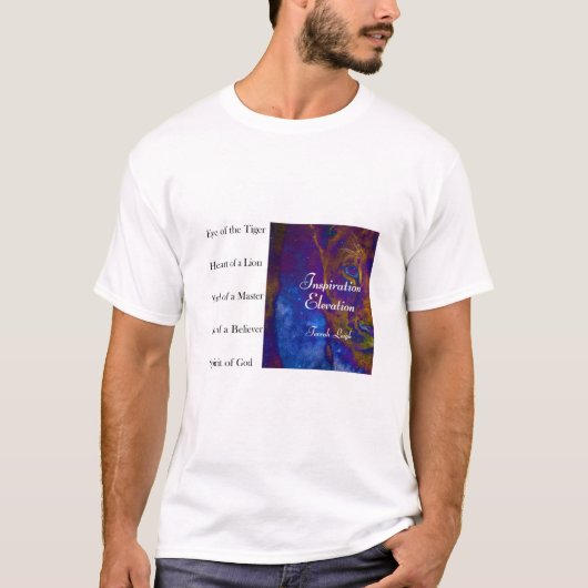 Hart van een leeuw t-shirt (Voorkant)