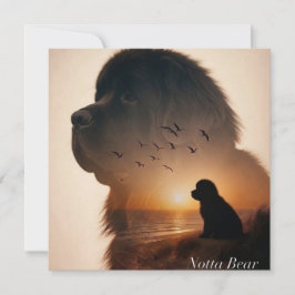 Hart van een Newfoundland Kaart