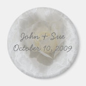 Hart van een Roos Magneet (Voorkant)