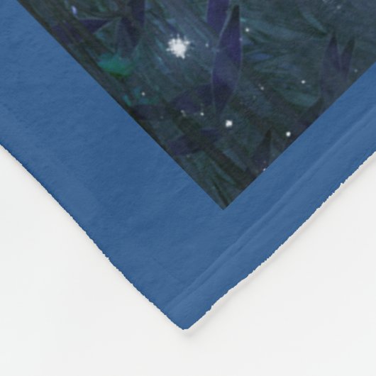 Hart van een Wolf 3-kunstmand Fleece Deken (Hoek)