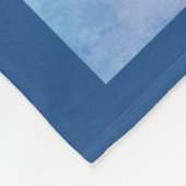 Hart van een Wolf 4-kunstblauw Fleece Deken (Hoek)