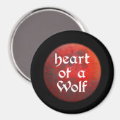 Hart van een Wolf Magneet (Voorkant / Achterkant)