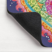 Hart van Flames Mousepad Muismat (Hoek)