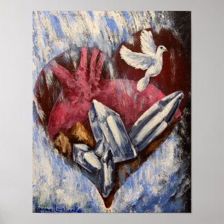 Hart van Flesh Poster