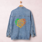 Hart van fruit en groenten - Groot Vegan Gift Denim Jacket (Hangar)
