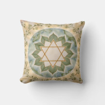 Hart van Gaia - Anahata Lotus Worp Kussen