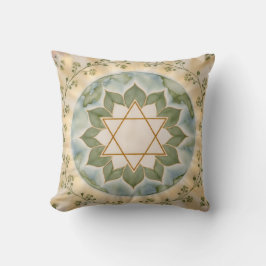 Hart van Gaia - Anahata Lotus Worp Kussen
