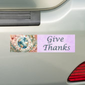 Hart van Gaia - Geef Dank Stickers (Op auto)