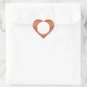 HART VAN GINGERBREAD MATTE STICKERS (Tas)