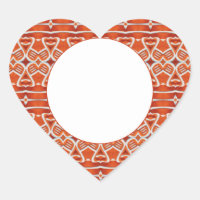HART VAN GINGERBREAD MATTE STICKERS