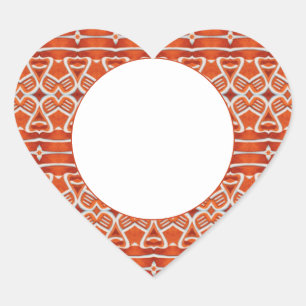 HART VAN GINGERBREAD MATTE STICKERS