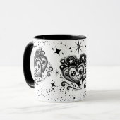 Hart Van Gogh Stijl Koffiemok Mok (Voorkant links)