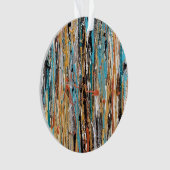 Hart van Goud Acryl Ornament (voorkant)