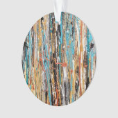 Hart van Goud Acryl Ornament (voorkant)