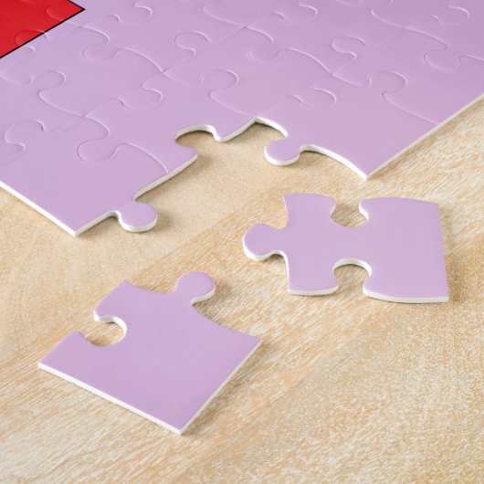 Hart van goud: legpuzzel (Zijkant)