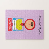 Hart van goud: legpuzzel (Horizontaal)