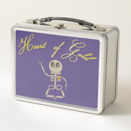 Hart van Goud Metalen Lunchbox
