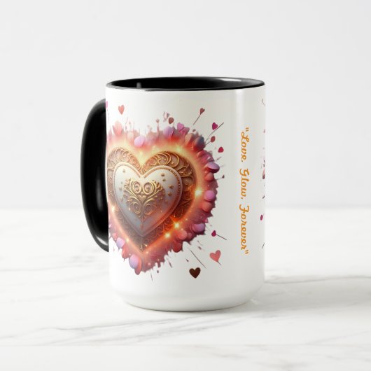 "Hart van Goud" Mok (Voorkant links)