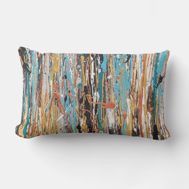 Hart van Goud Outdoor Lumbaal Sierkussen Buitenkussen (Voorkant)