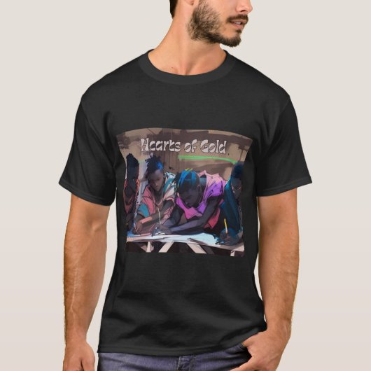 Hart van Goud T-Shirt (Voorkant)