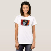hart van goud t-shirt (Voorkant volledig)