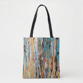 Hart van Gouden Canvas tas (Voorkant)