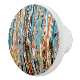 Hart van Gouden Keramische Trekken Knop