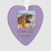 Hart van haar levende geest ornament (voorkant)