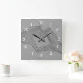 Hart van Handen Wandklok (Huis)