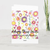 Hart Van Harte Wenskaart Kaart (Achterkant)