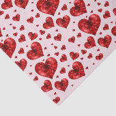 hart van harten tissuepapier (Detail)