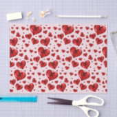 hart van harten tissuepapier (Craft)