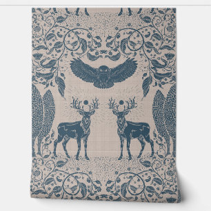 Hart van het Blauwe Bos Behang