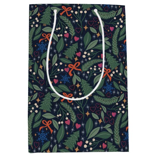 Hart van het bos - Gift Bag Medium Cadeauzakje (Voorkant)