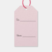 hart van het hart cadeautje label cadeaulabel (Achterkant)