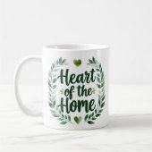 Hart van het huis | Gepersonaliseerde naam Mok (Links)