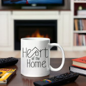 Hart van het huis | Gepersonaliseerde naam Mok