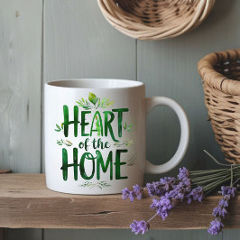 Hart van het huis | Gepersonaliseerde naam Mok