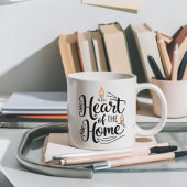 Hart van het huis | Gepersonaliseerde naam Mok