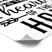 Hart van het Huis Print (Hoek)