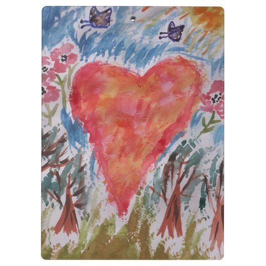 Hart van het Klembord Planet (Achterkant)