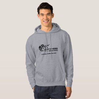Hart van het kruidenoverhemd op de kruidenschool hoodie