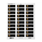Hart van het Labyrint | Boom des Levens Ontwerp Etiket (Full Sheet)
