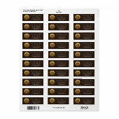 Hart van het Labyrint | Boom des Levens Ontwerp Etiket (Full Sheet)