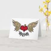 Hart van het MAMMA van het tattoo het Stedelijke Kaart (Gele Bloem)