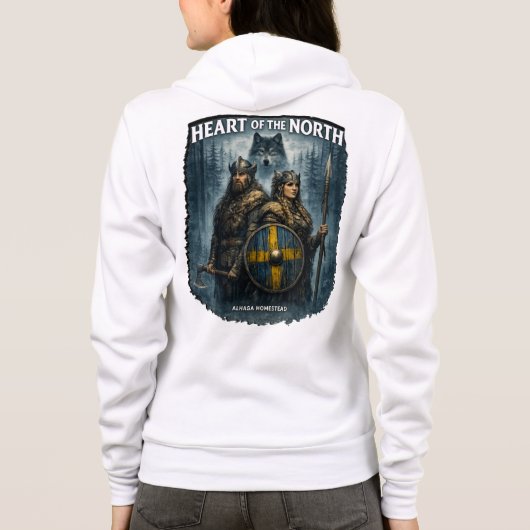Hart van het Noorden Hoodie (Achterkant)