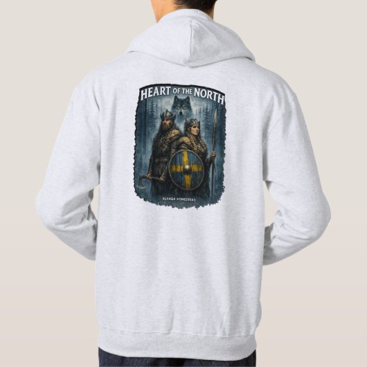 Hart van het Noorden Hoodie (Achterkant)