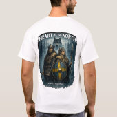Hart van het Noorden T-shirt (Achterkant)